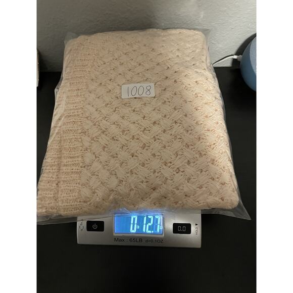 Zara Womens Sweater Size Large Pink Open Knit Soft Girl Coastal Blogger Fave - Picture 6 of 6